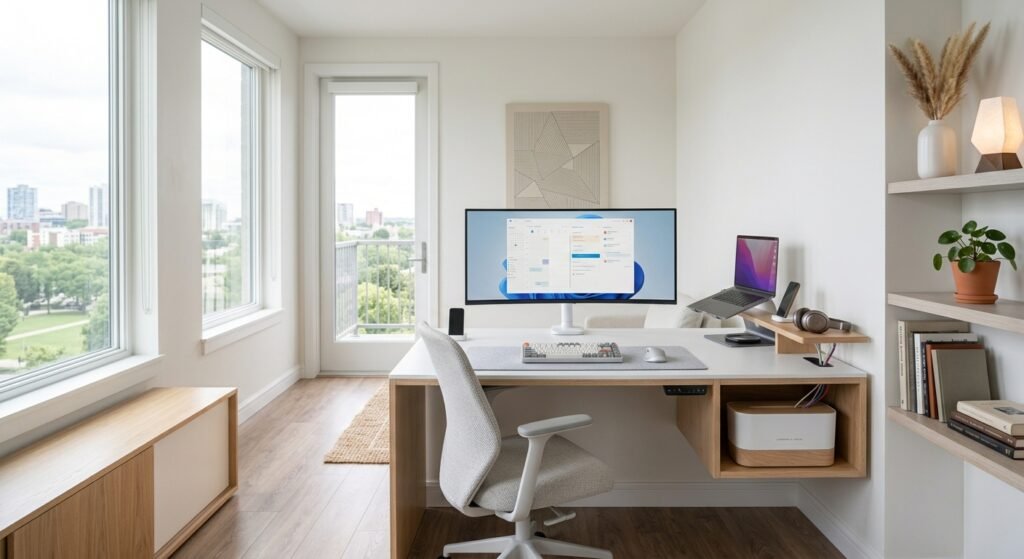 caixa organizadora de carregadores fios organizados moderno um exemplo para que você transforme sua mesa: como criar um setup sem fios aparentes