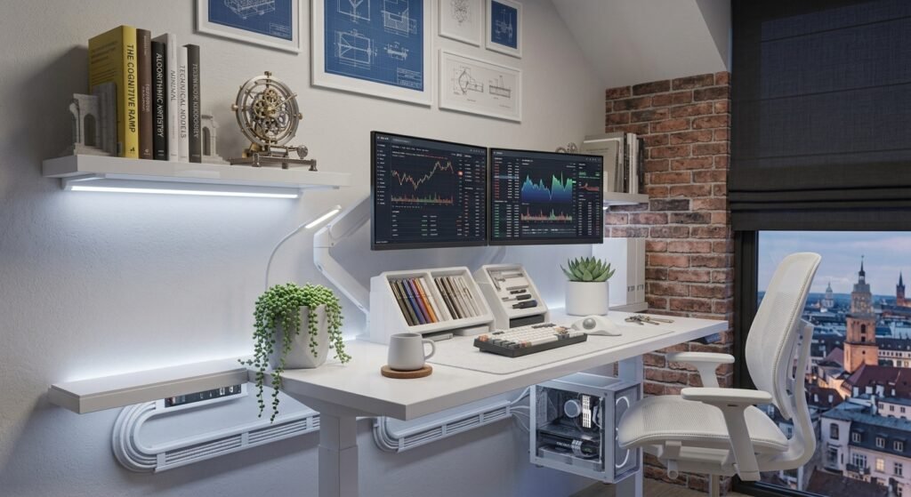 organização de mesa estudo traz produtividade exemplo de como ter uma escrivaninha inteligente: como organizar e otimizar seu espaço de trabalho