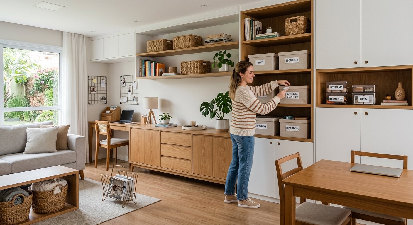 Como Criar um Sistema de Organização que Funciona Para Sua Rotina