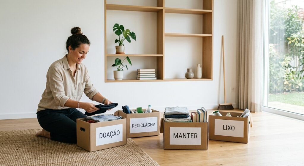 destralhar casa minimalista organização de pertences estilo de vida organizado aprenda o minimalismo na prática como simplificar sua casa aos poucos com simplicidade bem-estar com desapego organização e redução de excessos