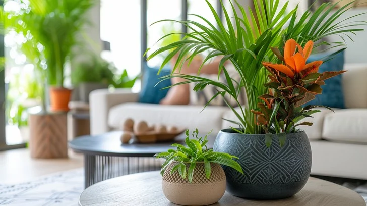 indoor plants cozy home decor natural materials organized room.webp plantas de interior decoração aconchegante para casa materiais naturais ambiente organizado como criar um ambiente acolhedor sem gastar muito com organização decoração e conforto