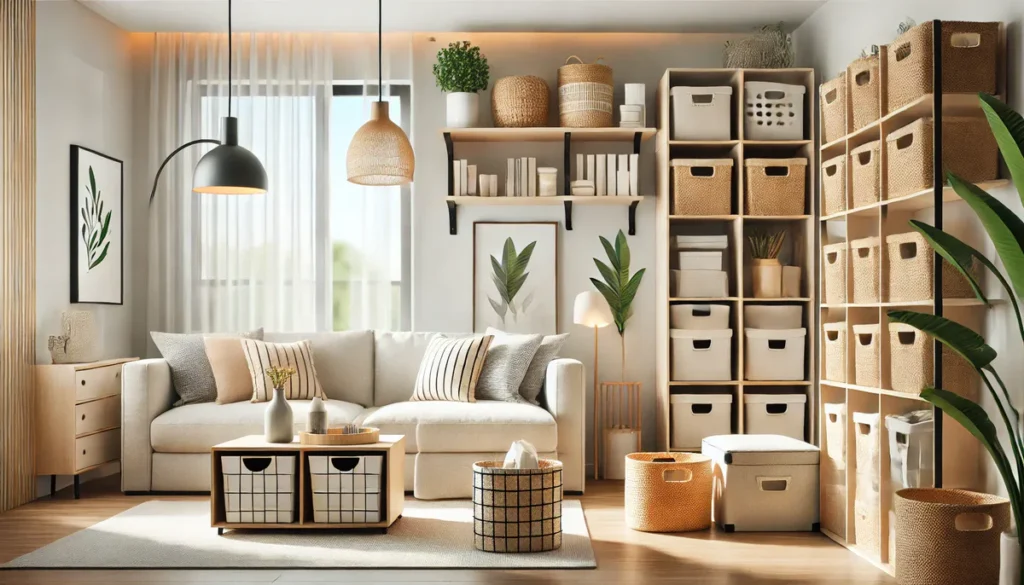 organized home system storage solutions functional living space.webp como criar um sistema de organização que funciona para sua rotina sistemas de armazenamento para casas organizadas espaços funcionais para moradia